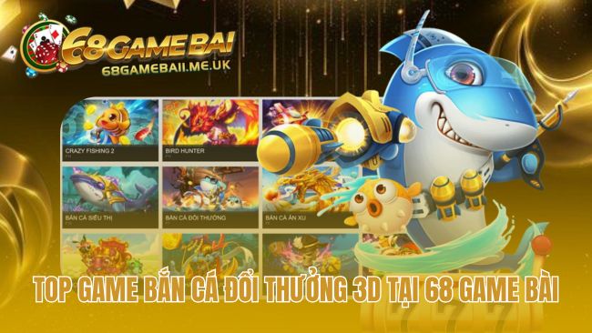 Game bắn cá 3D sử dụng công nghệ Unity và vũ khí tối tân